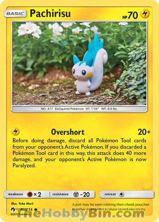 Pachirisu #80/214 Common - Lost Thunder Pokemon card
