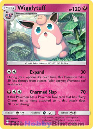 Wigglytuff Lost Thunder Rare #134/214