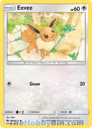 0155 Eevee Common Lost Thunder