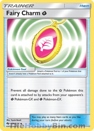 Fairy Charm G #174/214 Uncommon - Lost Thunder Pokemon card