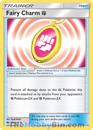 Fairy Charm F #176/214 Uncommon - Lost Thunder Pokemon card