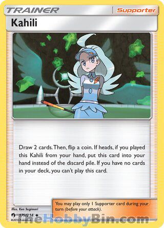 Kahili Lost Thunder Uncommon #179/214