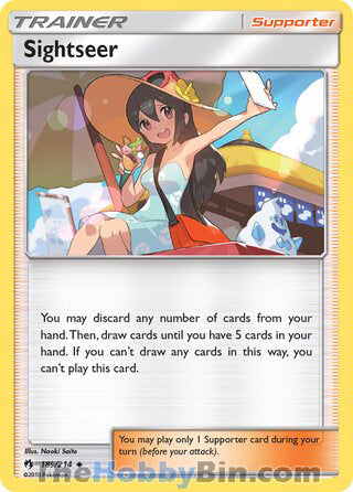 Sightseer Lost Thunder Uncommon #189/214