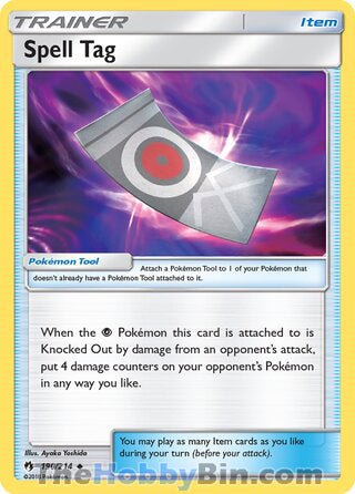 0190 Spell Tag Uncommon Lost Thunder