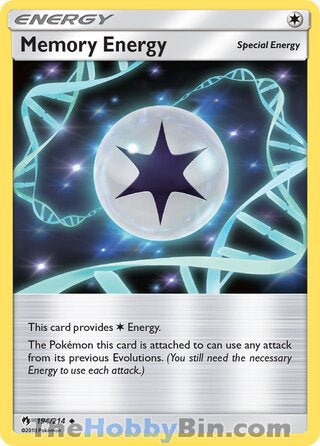 Memory Energy #194/214 Uncommon - Lost Thunder Pokemon card