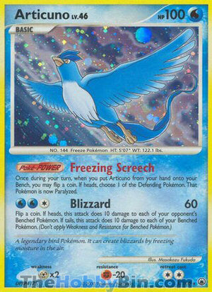 0001 Articuno Holo Rare Majestic Dawn