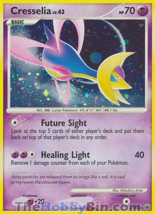 0002 Cresselia Holo Rare Majestic Dawn