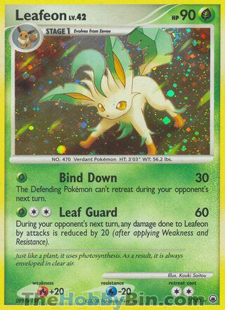 0007 Leafeon Holo Rare Majestic Dawn