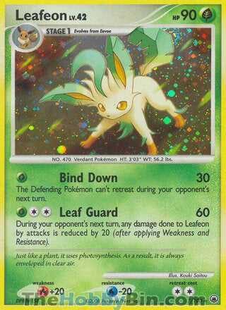 Leafeon Majestic Dawn Holo Rare #7/100