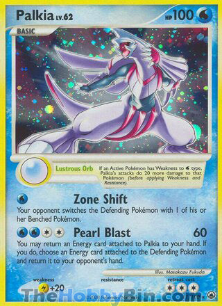 Palkia Majestic Dawn Holo Rare #11/100