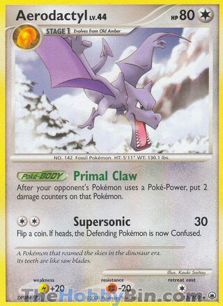 Aerodactyl Majestic Dawn Rare #15/100