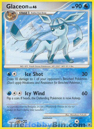 0020 Glaceon Rare Majestic Dawn