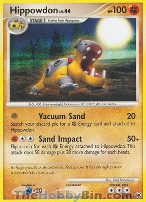 0021 Hippowdon Rare Majestic Dawn