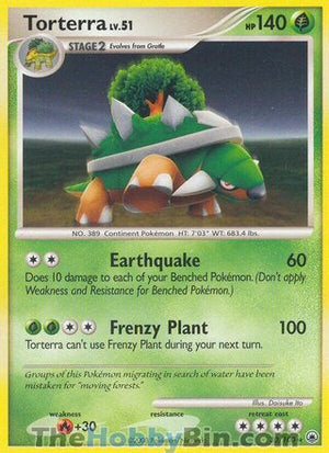 0030 Torterra Rare Majestic Dawn