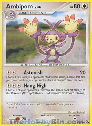 0035 Ambipom Uncommon Majestic Dawn