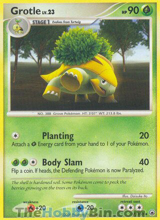 Grotle #37/100 Uncommon - Majestic Dawn Pokemon card