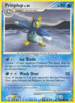 0044 Prinplup Uncommon Majestic Dawn