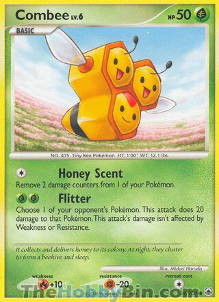 Combee #59/100 Common - Majestic Dawn Pokemon card