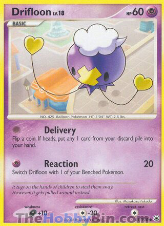 0061 Drifloon Common Majestic Dawn