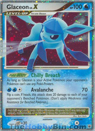 Glaceon LV.X #98 Ultra Rare