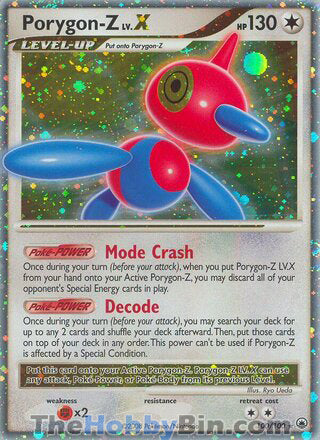 Porygon-Z LV.X #100 Ultra Rare