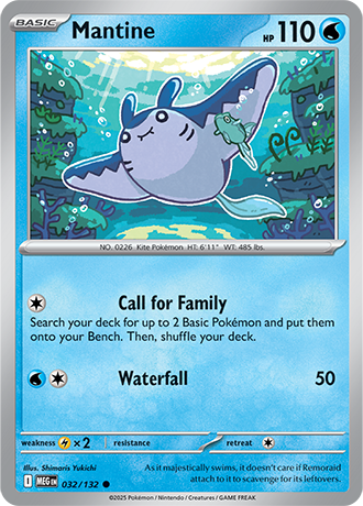 Mantine Mega Evolution Common #032/132
