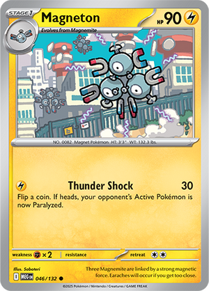 0046 Magneton Common Mega Evolution