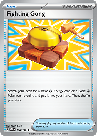 Fighting Gong Mega Evolution Uncommon #116/132