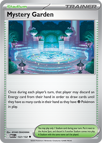 Mystery Garden Mega Evolution Uncommon #122/132