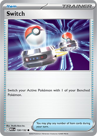 Switch Mega Evolution Common #130/132