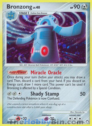 0006 Bronzong Holo Rare Mysterious Treasures