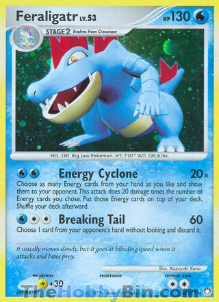 0008 Feraligatr Holo Rare Mysterious Treasures