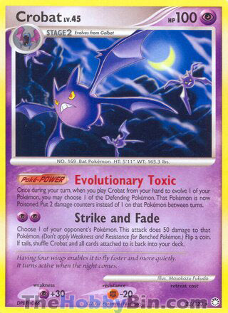 Crobat Mysterious Treasures Rare #23/123