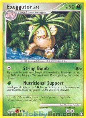 0024 Exeggutor Rare Mysterious Treasures