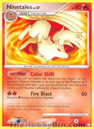 Ninetales Mysterious Treasures Rare #32/123