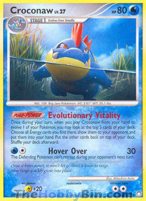 0044 Croconaw Uncommon Mysterious Treasures