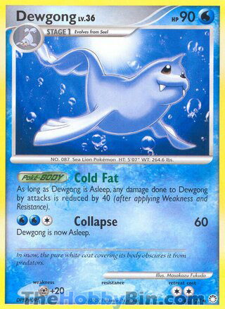 Dewgong #45/123 Uncommon - Mysterious Treasures Pokemon card