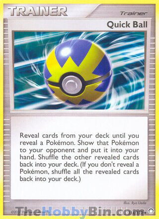 Quick Ball #114/123 Uncommon - Mysterious Treasures Pokemon card