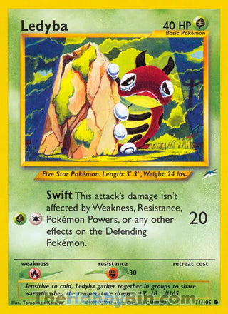 0071 Ledyba Common Neo Destiny