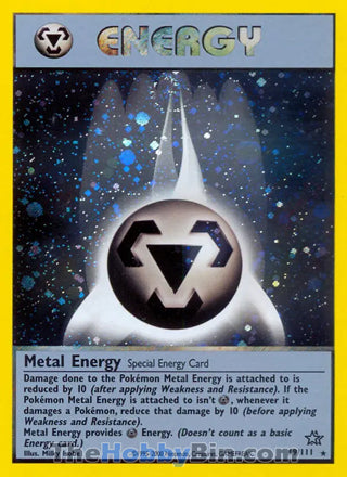 Metal Energy Neo Genesis Unlimited Holo Rare #19/111