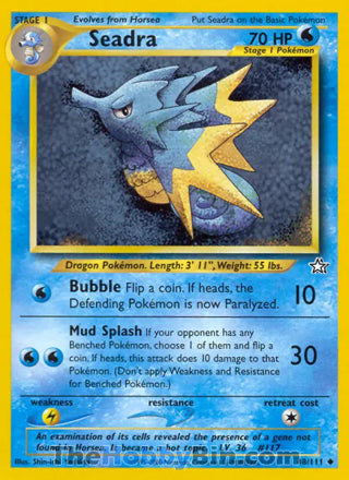 0048 Seadra Uncommon Neo Genesis