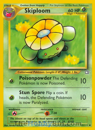 0049 Skiploom Uncommon Neo Genesis