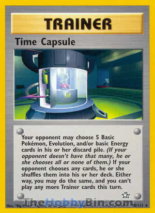 Time Capsule #90/111 Rare - Neo Genesis Pokemon card