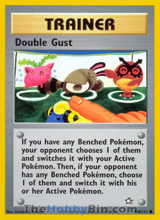 Double Gust #100/111 Common - Neo Genesis Pokemon card