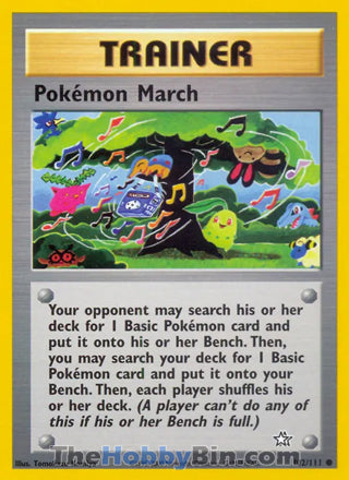 Pokemon March Neo Genesis Unlimited Common #102/111