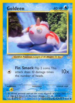 0045 Goldeen Common Neo Revelation