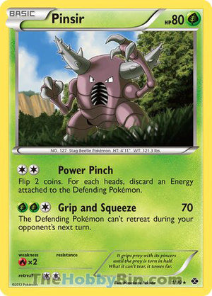 0001 Pinsir Rare Next Destinies