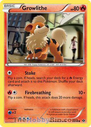 0010 Growlithe Common Next Destinies