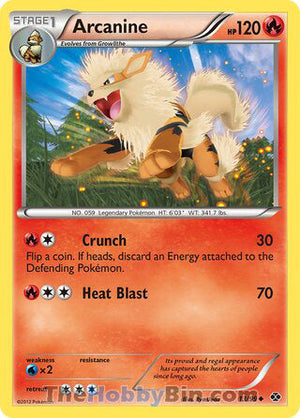 0013 Arcanine Uncommon Next Destinies