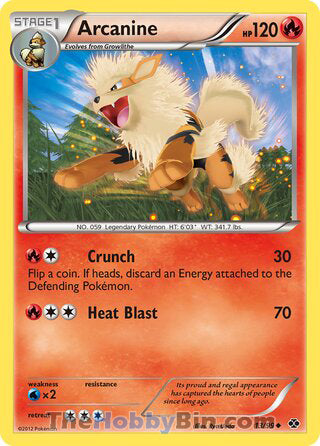 Arcanine #13/99 Uncommon - Next Destinies Pokemon card